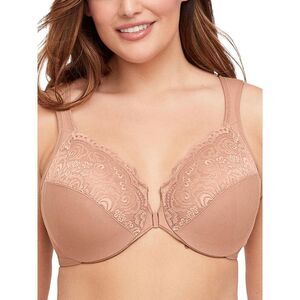 Glamorise -  Women's WonderWire Front-Close Bra - 124 Beige